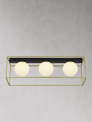 Searchlight Gold Kugle 3 Light Bar Ceiling Light - Image 2 of 2