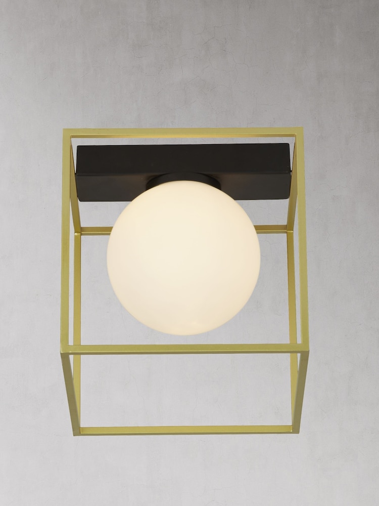 Searchlight Matt Black Kugle Wall Light - Image 3 of 3