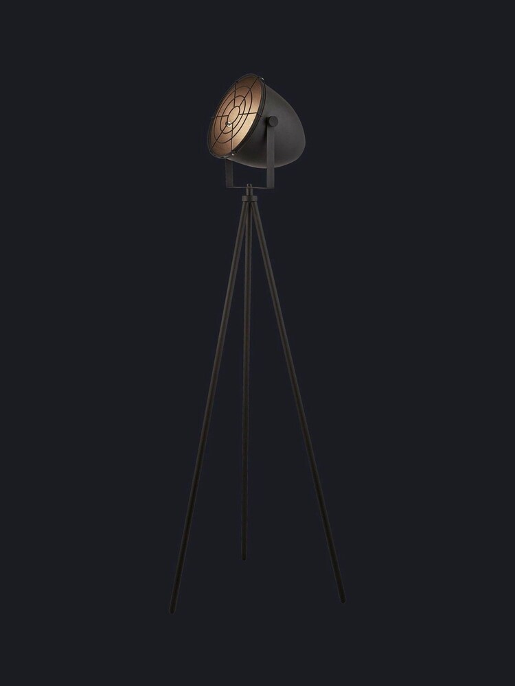 Searchlight Black Tomo Floor Lamp - Image 2 of 3