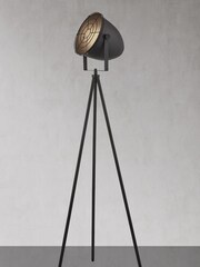 Searchlight Black Tomo Floor Lamp - Image 3 of 3