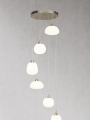 Searchlight Silver Magda Cascading 6 Light - Image 2 of 2