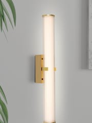 Searchlight Breya Gold LED Wall Light - Image 1 of 2