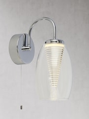 Searchlight Giana Chrome Wall Light - Image 2 of 2