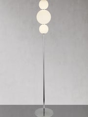 Searchlight Chrome Acre 2 Light Floor Light - Image 2 of 2