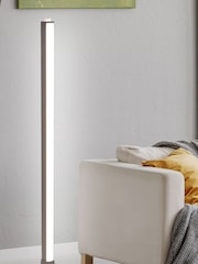 Searchlight Capri Silver Table Lamp - Image 1 of 2