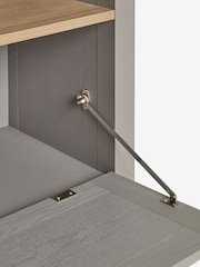 Dove Grey Malvern Oak Effect Wide Shelf - Image 6 of 10