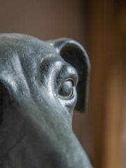 Gallery Home Black Nicholas Sitting Hound - Image 3 of 4