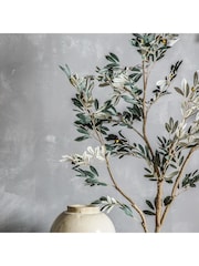 Gallery Home Green Artificial Medium Olive Tree In Pot - Image 2 of 5