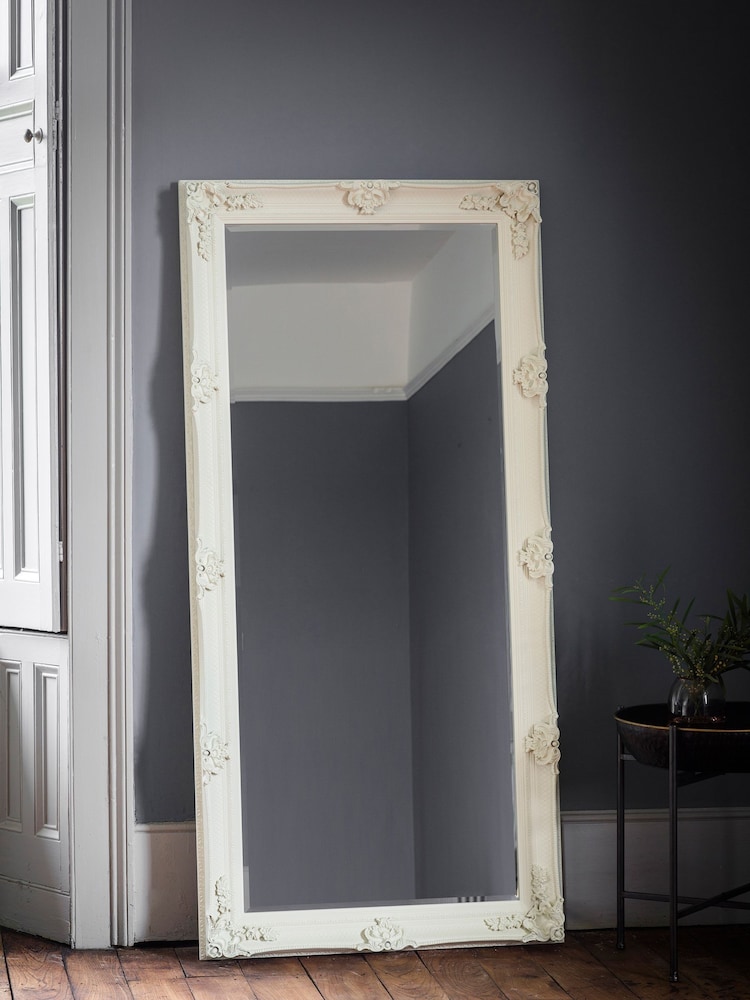Gallery Home Cream Assen Leaner Mirror - Image 1 of 3
