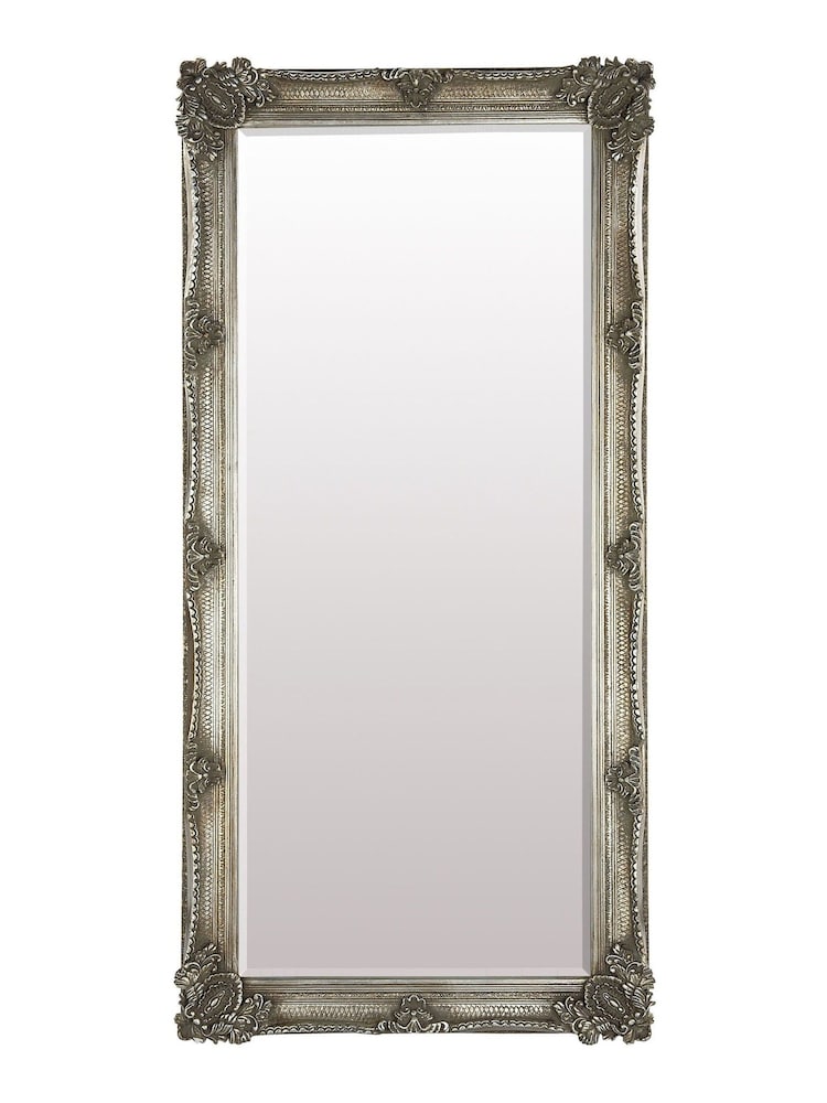 Gallery Home Silver Assen Leaner Mirror - Image 2 of 3