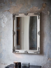 Gallery Home Silver Assen Rectangle Mirror - Image 1 of 3