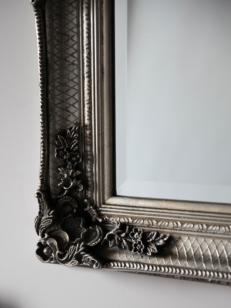 Gallery Home Silver Assen Rectangle Mirror - Image 3 of 3