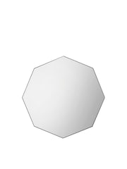 Gallery Home Black Drew Octagon Mirror - Image 1 of 2