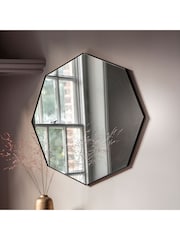 Gallery Home Black Drew Octagon Mirror - Image 2 of 2
