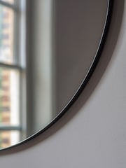 Gallery Home Black Drew Round Mirror - Image 3 of 3
