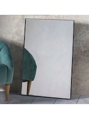 Gallery Home Black Macey Rectangle Mirror - Image 3 of 6