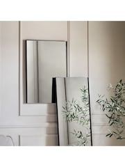 Gallery Home Black Macey Rectangle Mirror - Image 4 of 6