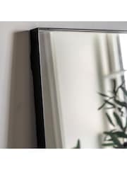 Gallery Home Black Macey Rectangle Mirror - Image 5 of 6