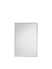 Gallery Home Black Macey Rectangle Mirror - Image 6 of 6