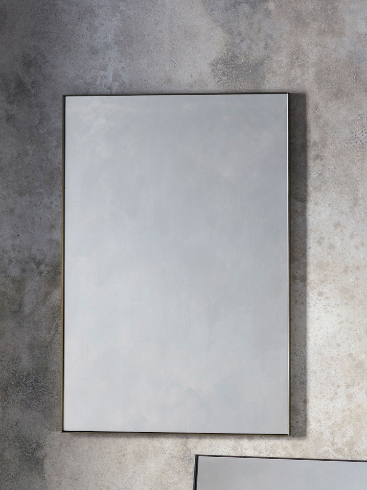 Gallery Home Bronze Macey Rectangle Mirror - Image 1 of 3