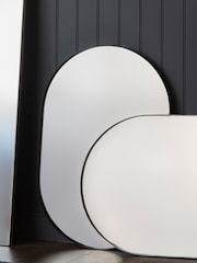 Gallery Home Black Macey Elipse Mirror - Image 1 of 1