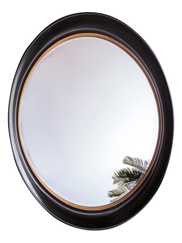 Gallery Home Black Rhett Mirror - Image 1 of 3