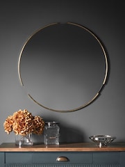 Gallery Home Gold Leon Round Mirror - Image 1 of 3
