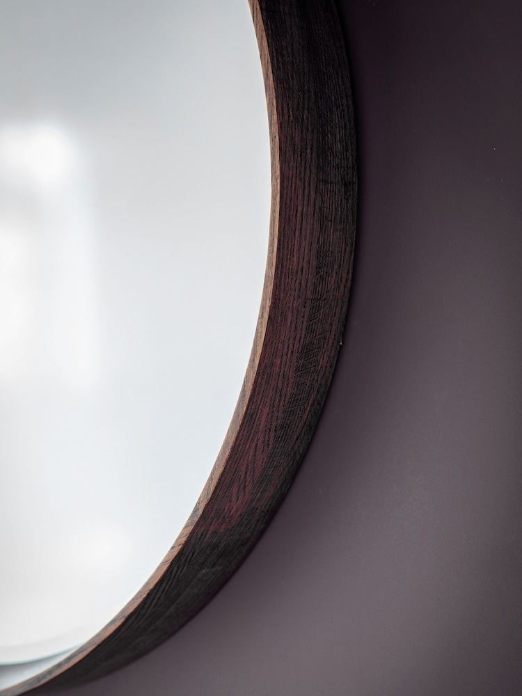 Gallery Home Natural Lainey Round Mirror - Image 2 of 3