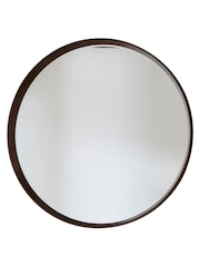 Gallery Home Natural Lainey Round Mirror - Image 3 of 3