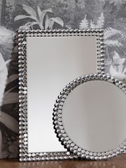 Gallery Home Silver Troy Rectangle Mirror - Image 1 of 3
