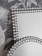 Gallery Home Silver Troy Rectangle Mirror - Image 2 of 3
