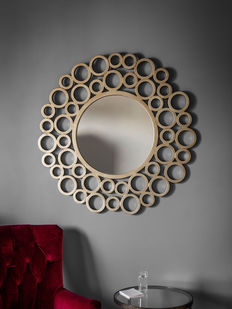 Gallery Home Gold Amira Mirror - Image 1 of 3