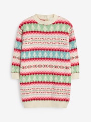 Mehrfarbig - Pulloverkleid mit Fairisle-Muster (3Monate -10Jahre) - Bild 5 von 6