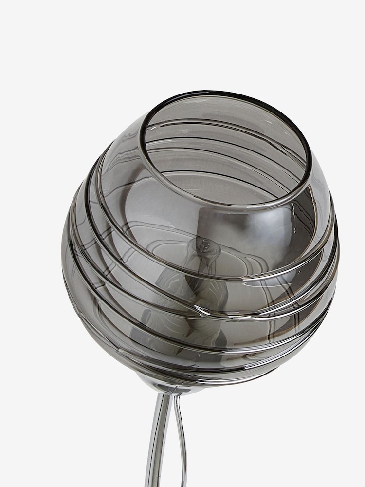 Smoke Grey Drizzle Wall Light - Image 10 of 10