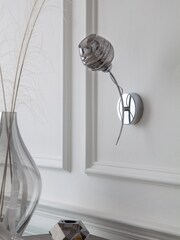 Smoke Grey Drizzle Wall Light - Image 5 of 10