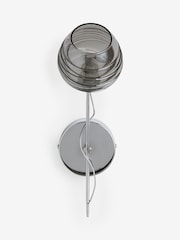 Smoke Grey Drizzle Wall Light - Image 7 of 10