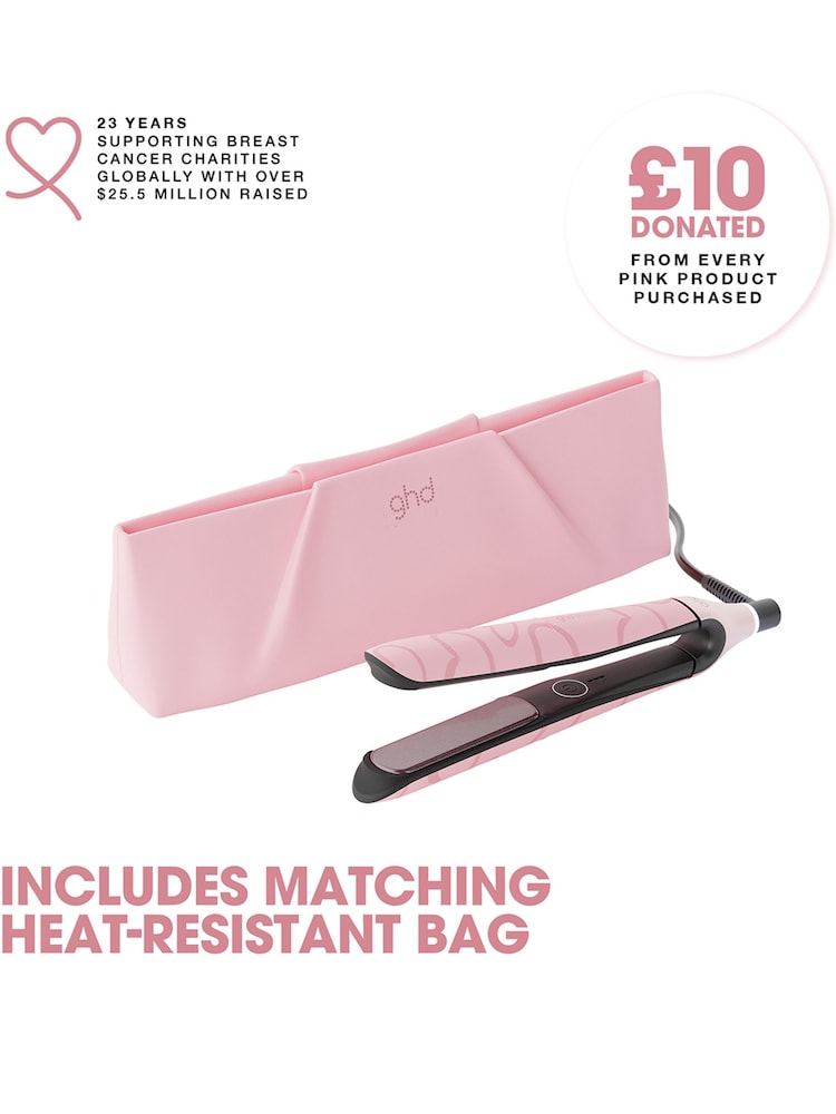 ghd Dusted Pink Chronos Hair Straightener Limited Edition - Image 2 of 4 ghd Dusted Pink Chronos Hair Straightener Limited Edition - Image 2 of 4