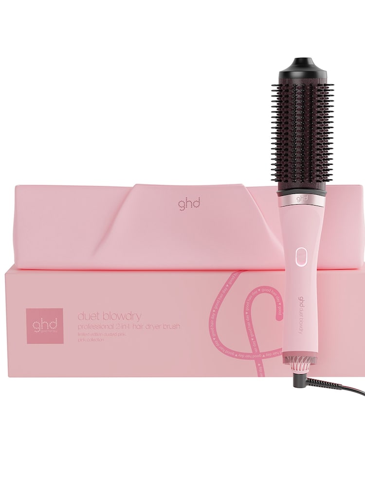 ghd Dusted Pink Duet Blowdry Hair Dryer Brush - Image 1 of 4 ghd Dusted Pink Duet Blowdry Hair Dryer Brush - Image 1 of 4