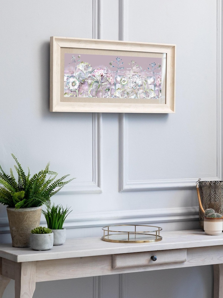 Voyage Purple Birch Langdale Fig Wall Art - Image 1 of 2