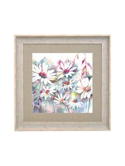 Voyage Purple Large Square Birch Framed Prairie Wall Art - Image 3 of 3
