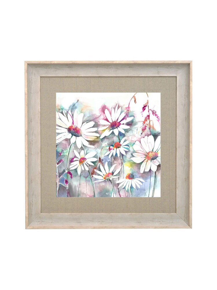 Voyage Purple Large Square Birch Framed Prairie Wall Art - Image 3 of 3