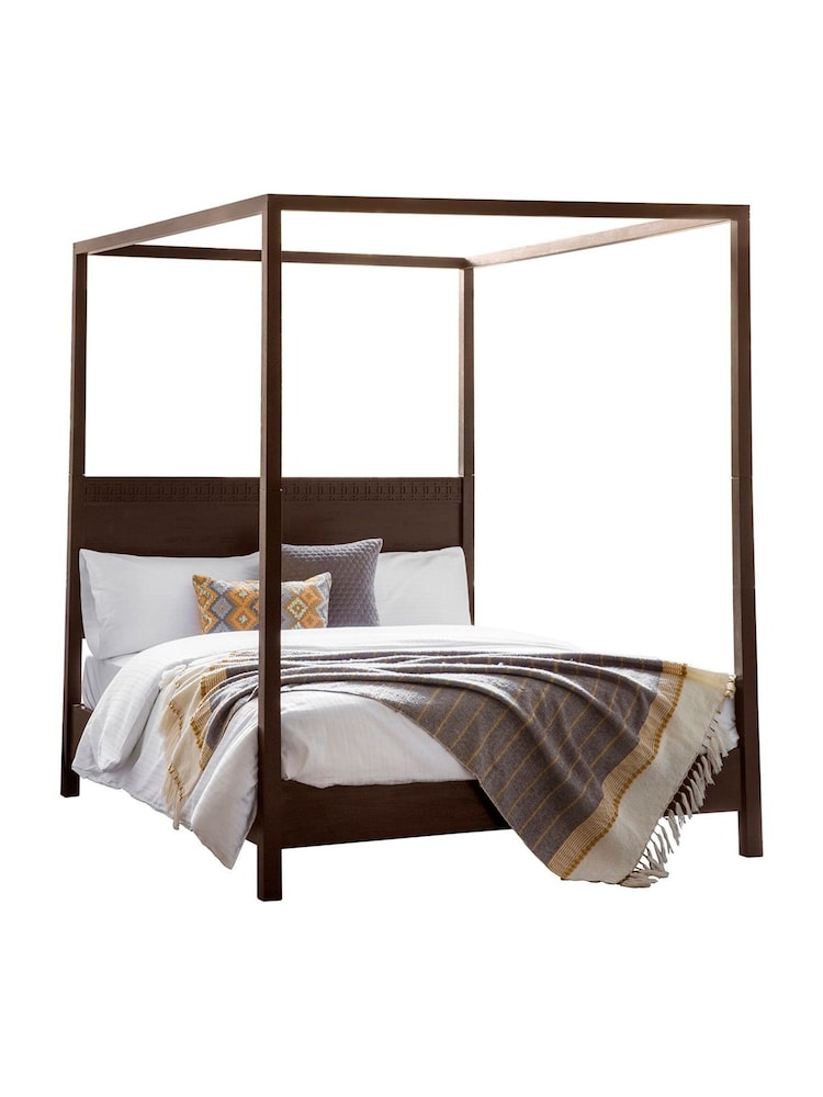 Gallery Home Brown Norfolk Four Poster Bed - Image 2 of 3