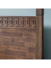 Gallery Home Brown Norfolk Four Poster Bed - Image 3 of 3