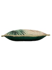 Подушка с лиственным принтом и полиэстеровым наполнителем furn. Amazonia - Изображение 3 из 5