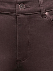 ONLY Black Mid Waist Flared Leg Jeans In Super Stretch - Image 3 of 3