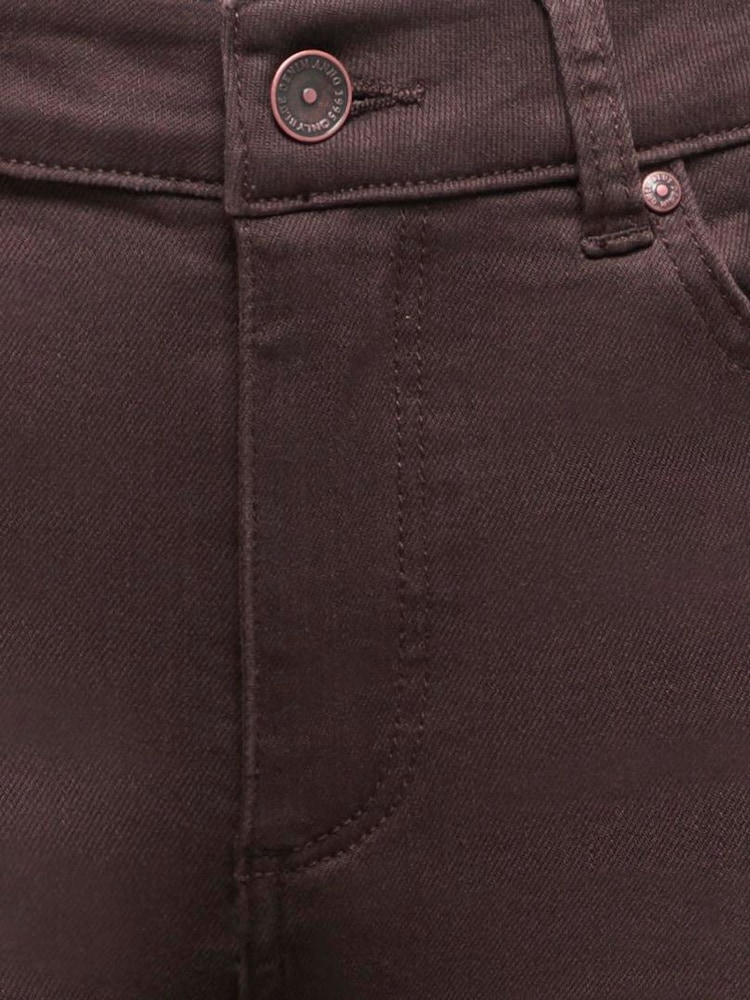 ONLY Black Mid Waist Flared Leg Jeans In Super Stretch - Image 3 of 3 ONLY Black Mid Waist Flared Leg Jeans In Super Stretch - Image 3 of 3