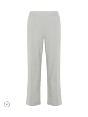 M&Co Grey Petite Pintuck Wide Leg Trousers - Image 5 of 6