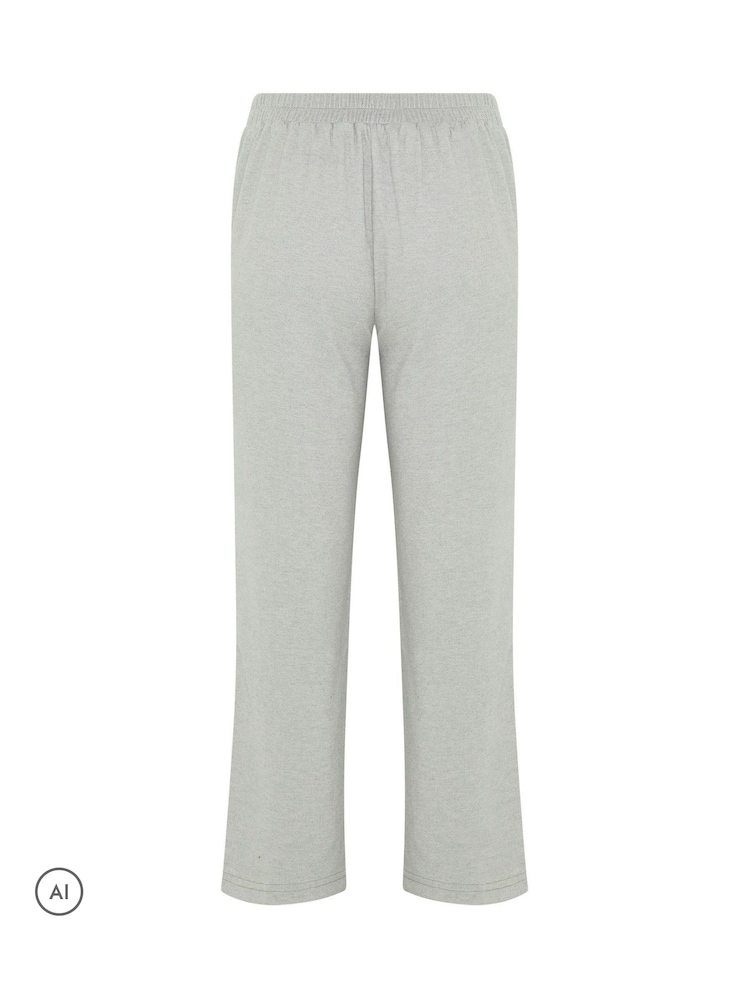 M&Co Grey Petite Pintuck Wide Leg Trousers - Image 6 of 6