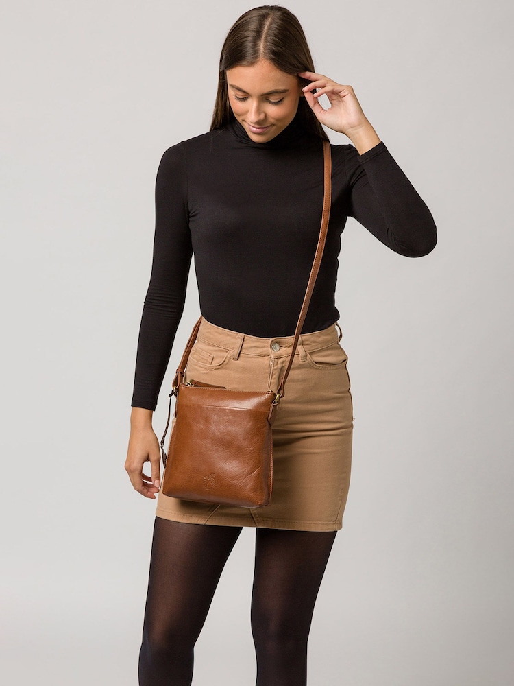 Conkca Nikita Leather Cross-Body Bag - Image 1 of 6