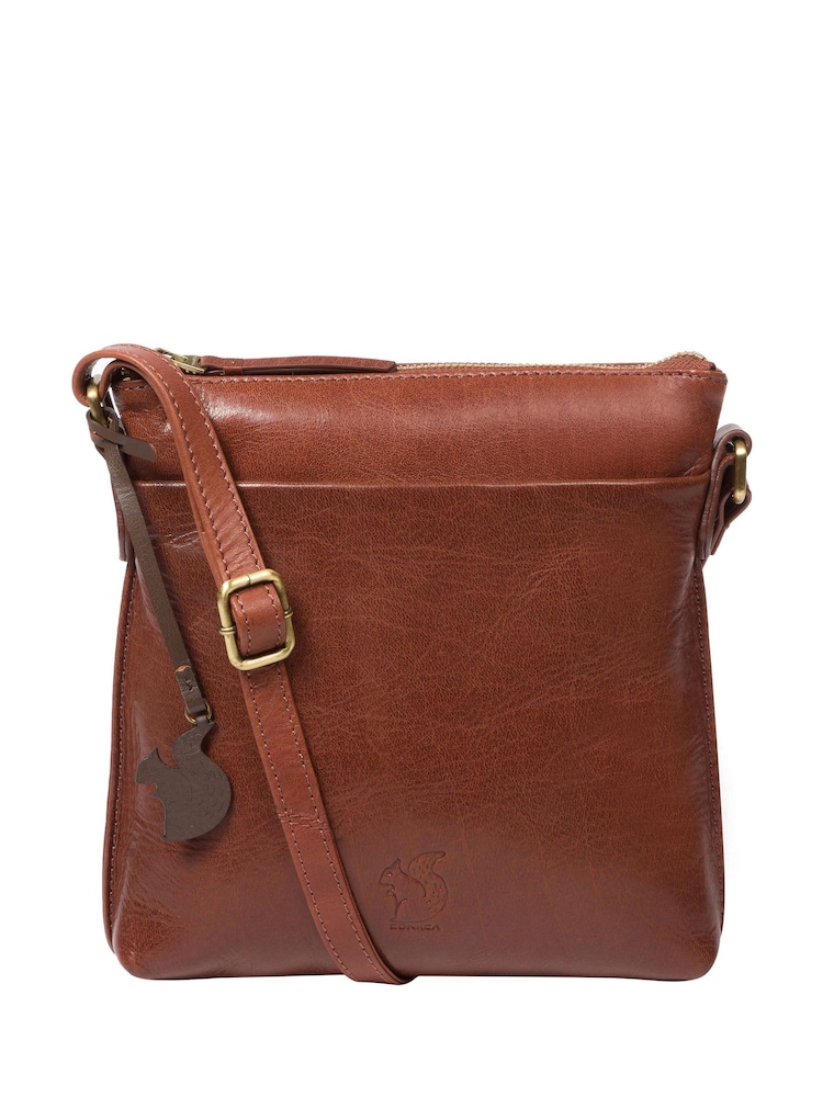 Conkca Nikita Leather Cross-Body Bag - Image 2 of 6